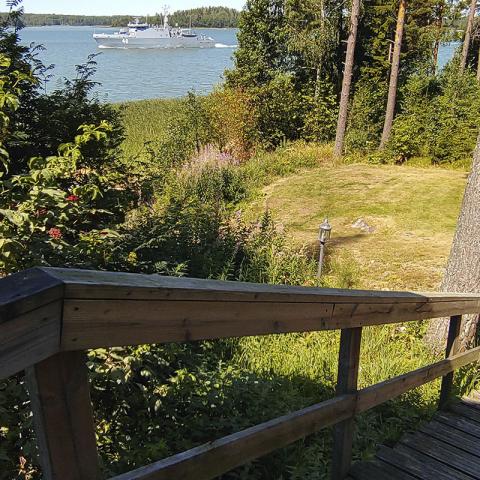 Näsinlinna seaside rental cottage Finland.