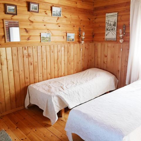 Pekkala vacation rentals summer cottage Baltic Sea  archipelago bedroom.