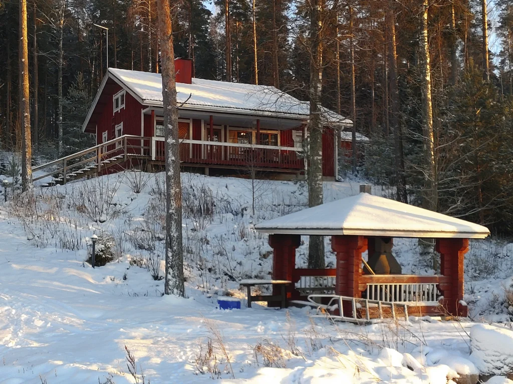 Näsinlinna talvella